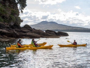 3 kayaks